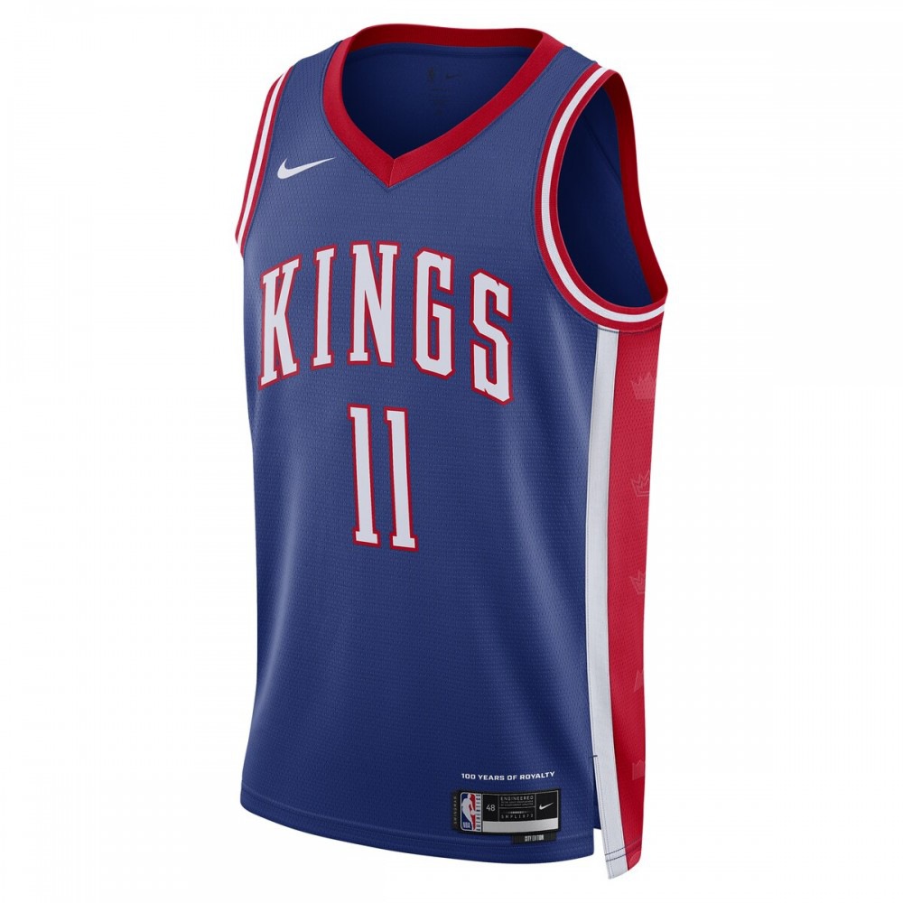 Domantas Sabonis Sacramento Kings Unisex 2024/25 Swingman Player Jersey - City Edition - Blue-Pro Kit Vault | Brand New 26/27 Sports Jerseys